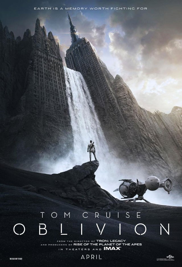 Tráiler e imágenes nueva película Oblivion con Tom Cruise