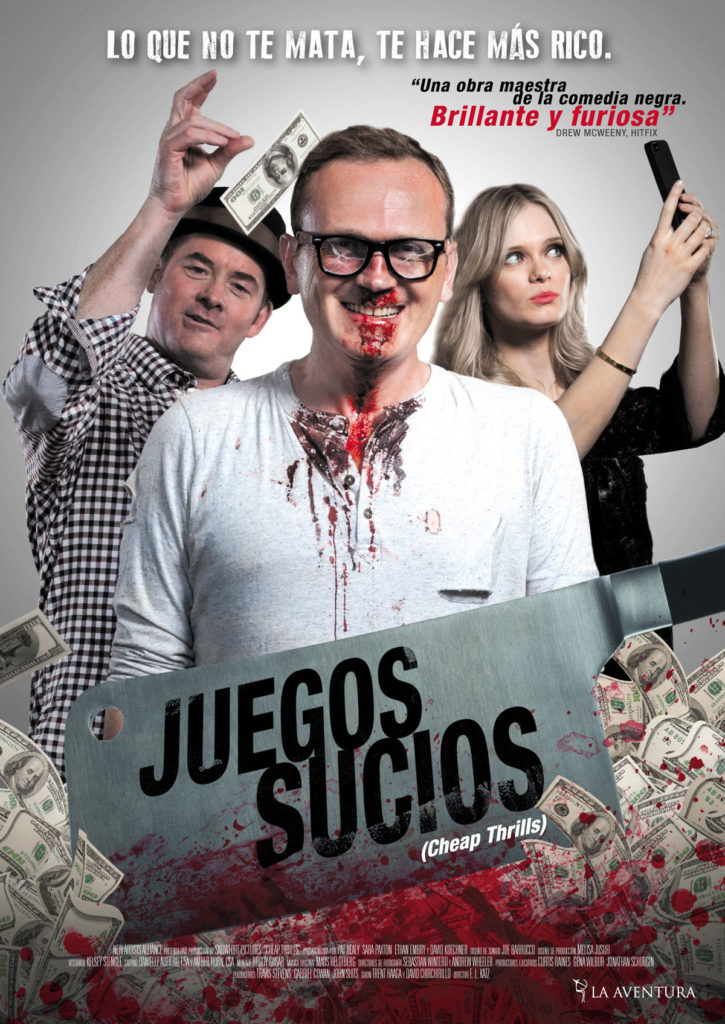 Crítica Juegos sucios (Cheap Thrills, 2013)